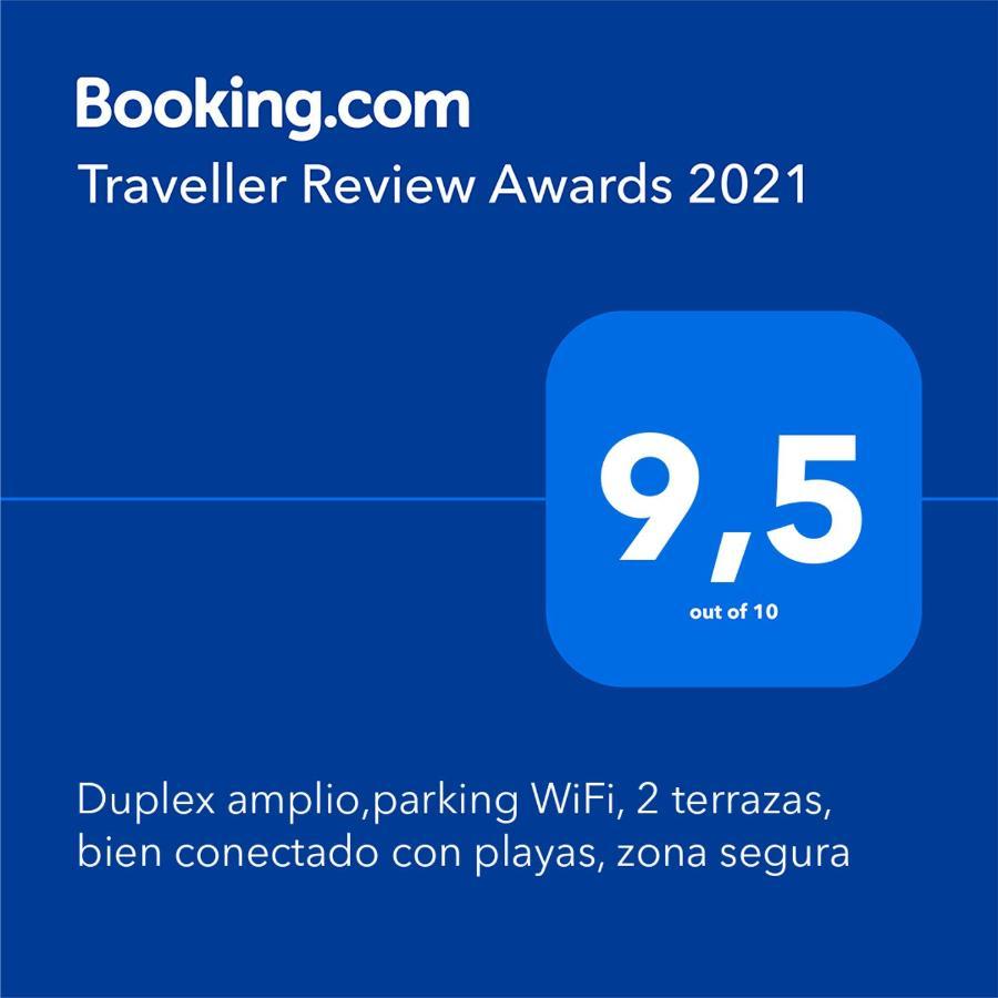 Duplex Amplio,Parking Wifi, 2 Terrazas, Bien Conectado Con Playas, Zona Segura Daire Vigo Dış mekan fotoğraf