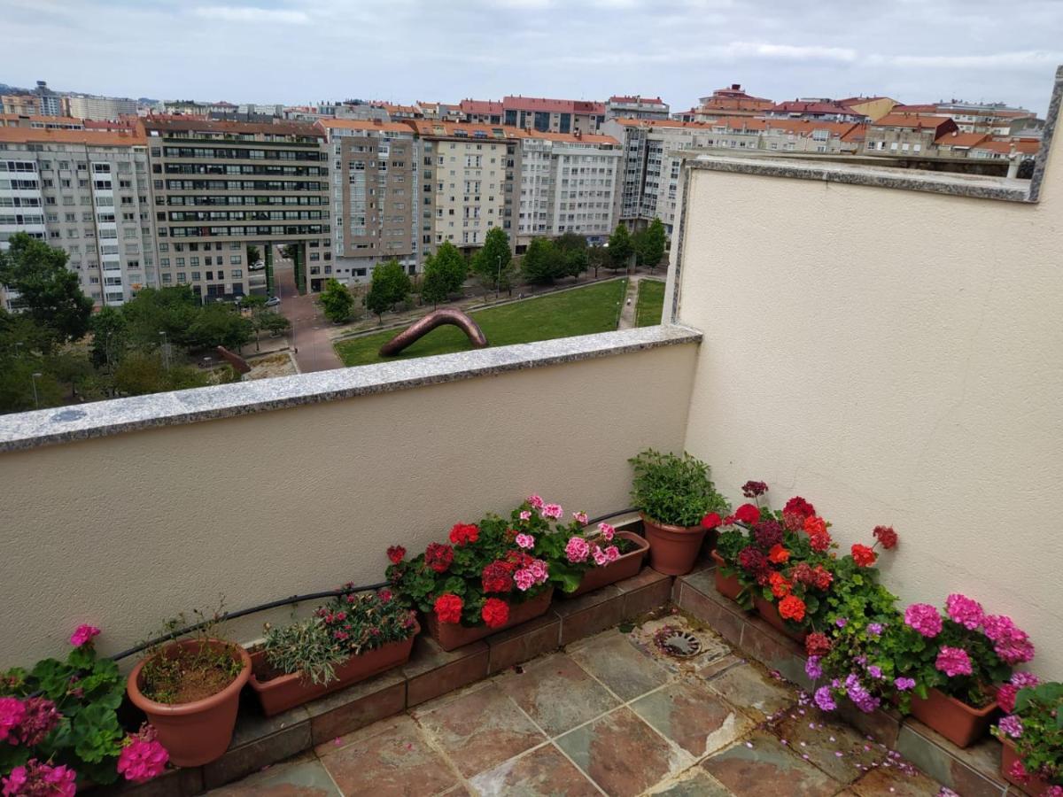 Duplex Amplio,Parking Wifi, 2 Terrazas, Bien Conectado Con Playas, Zona Segura Daire Vigo Dış mekan fotoğraf